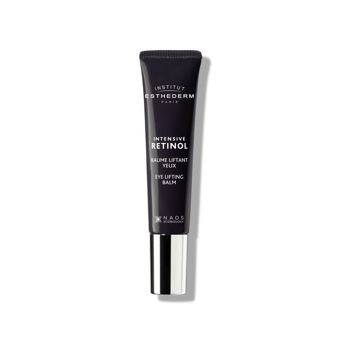 Intensive retinol eye lifting balm for reducing wrinkles and firming skin around the eyes.