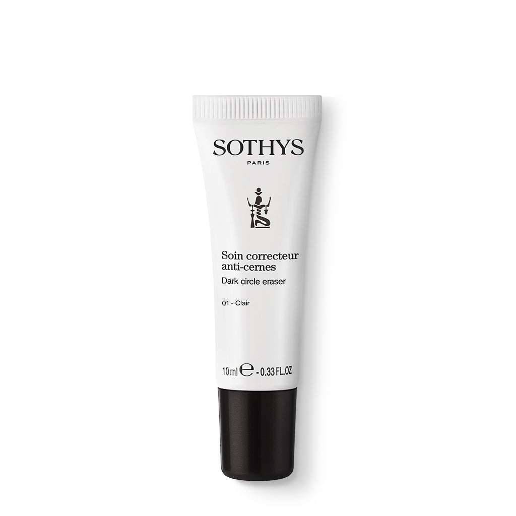 Soin correcteur anti-cernes tube 10ml for all skin types, reduces dark circles, rejuvenates eyes.
