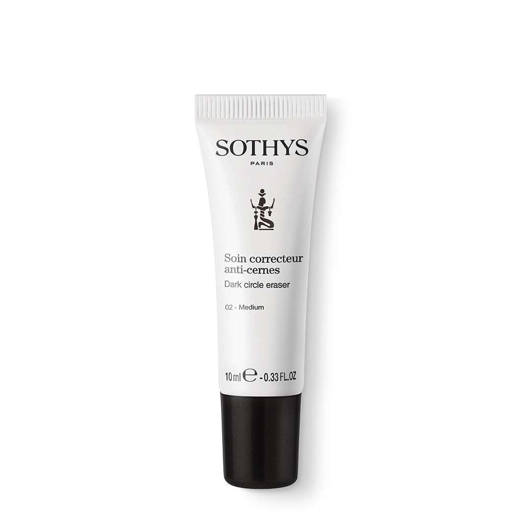 Soin correcteur anti-cernes 10ml tube, dark circle eraser for all skin types.