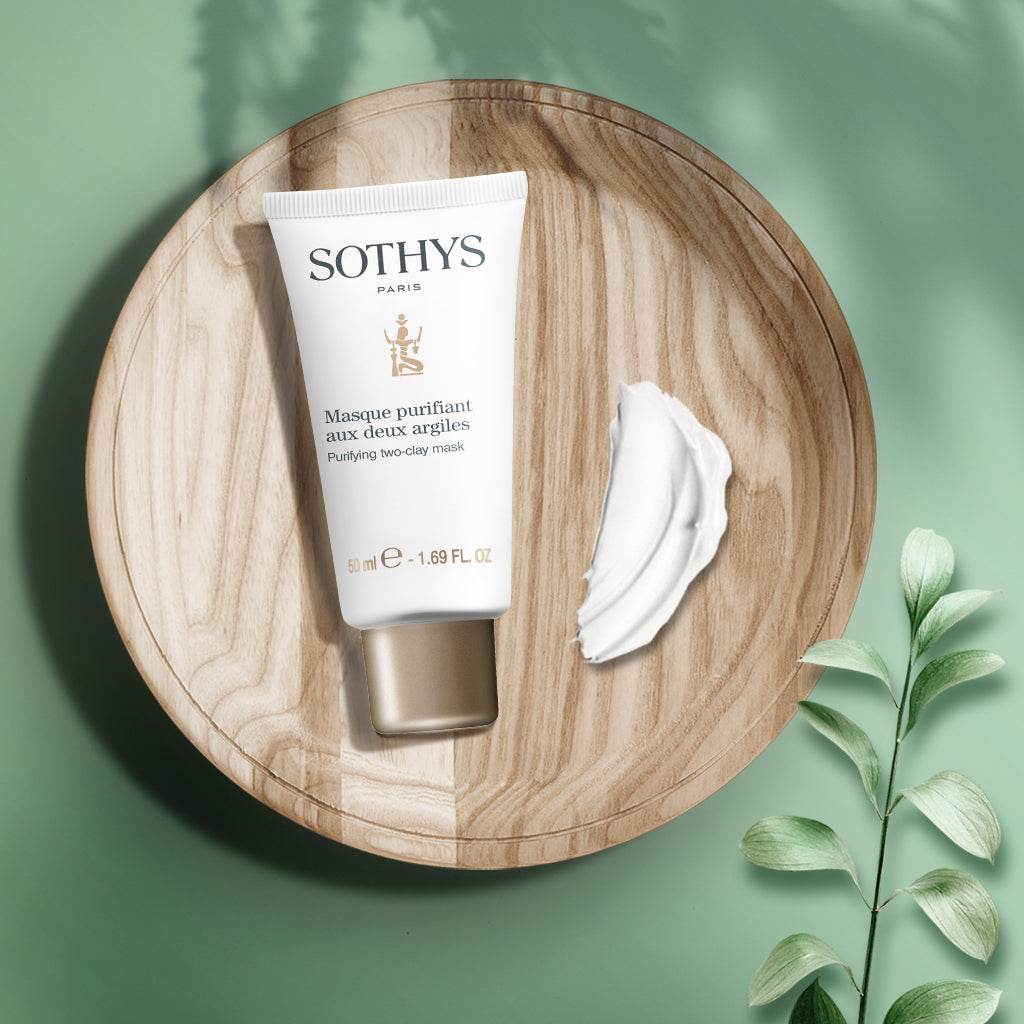 Masque purifiant aux deux argiles Sothys Paris-Esthetique Amelie Laforme Trois-Rivieres