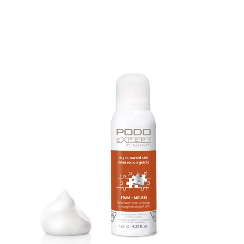 Mousse hydratante pour peaux sèches et gercées, 125 ml, nourrit et répare avec la technologie BarrioExpert LIPO2.