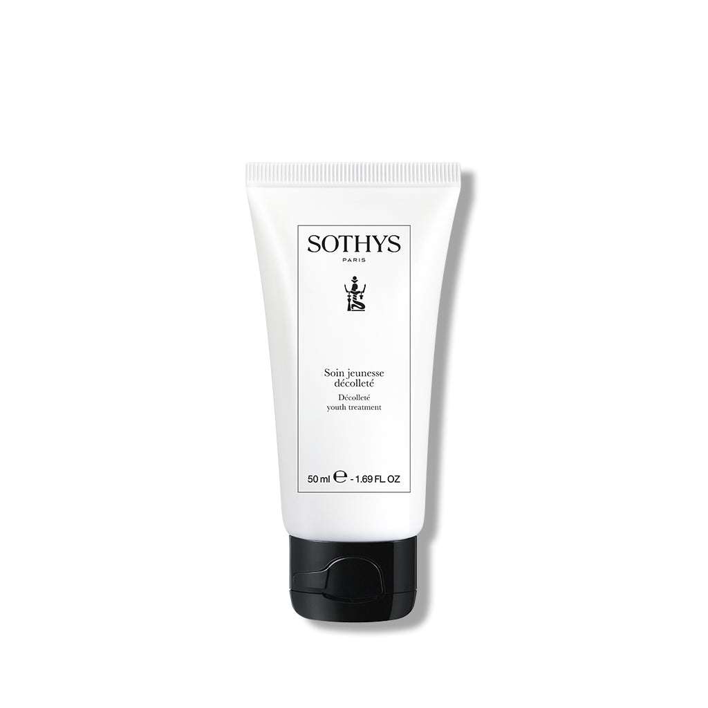 50 ml tube of Soin jeunesse décolleté for smoother, firmer skin.