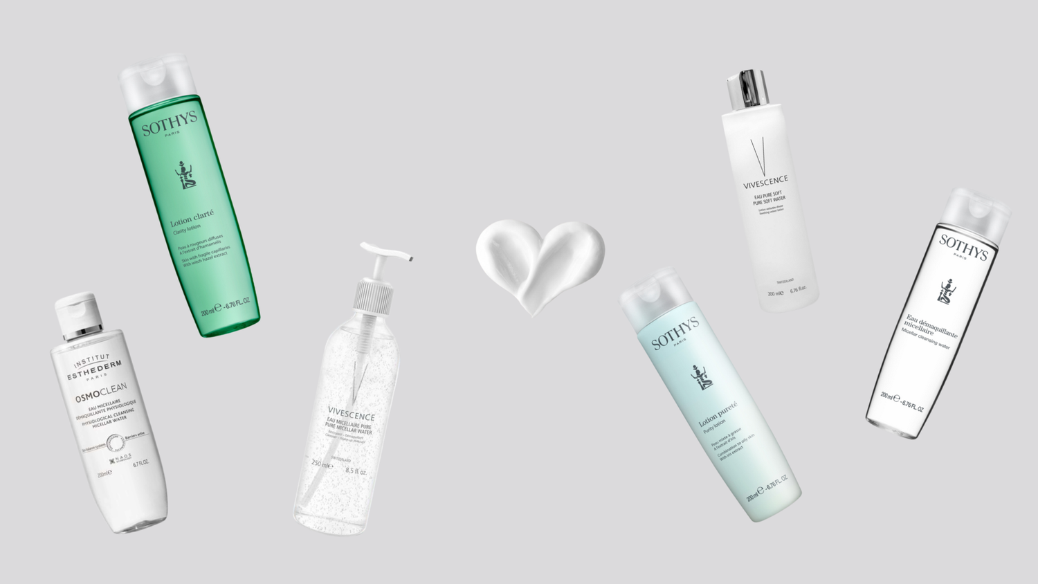 Lotion et eau micellaire