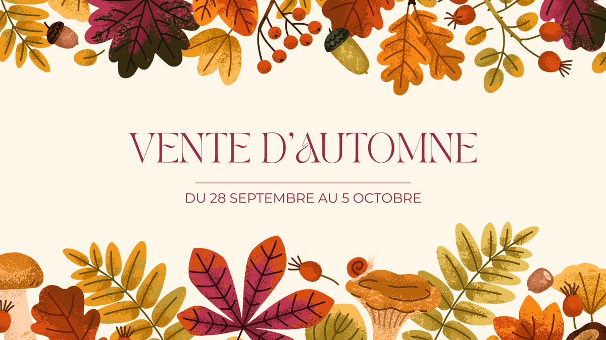 Vente d'automne