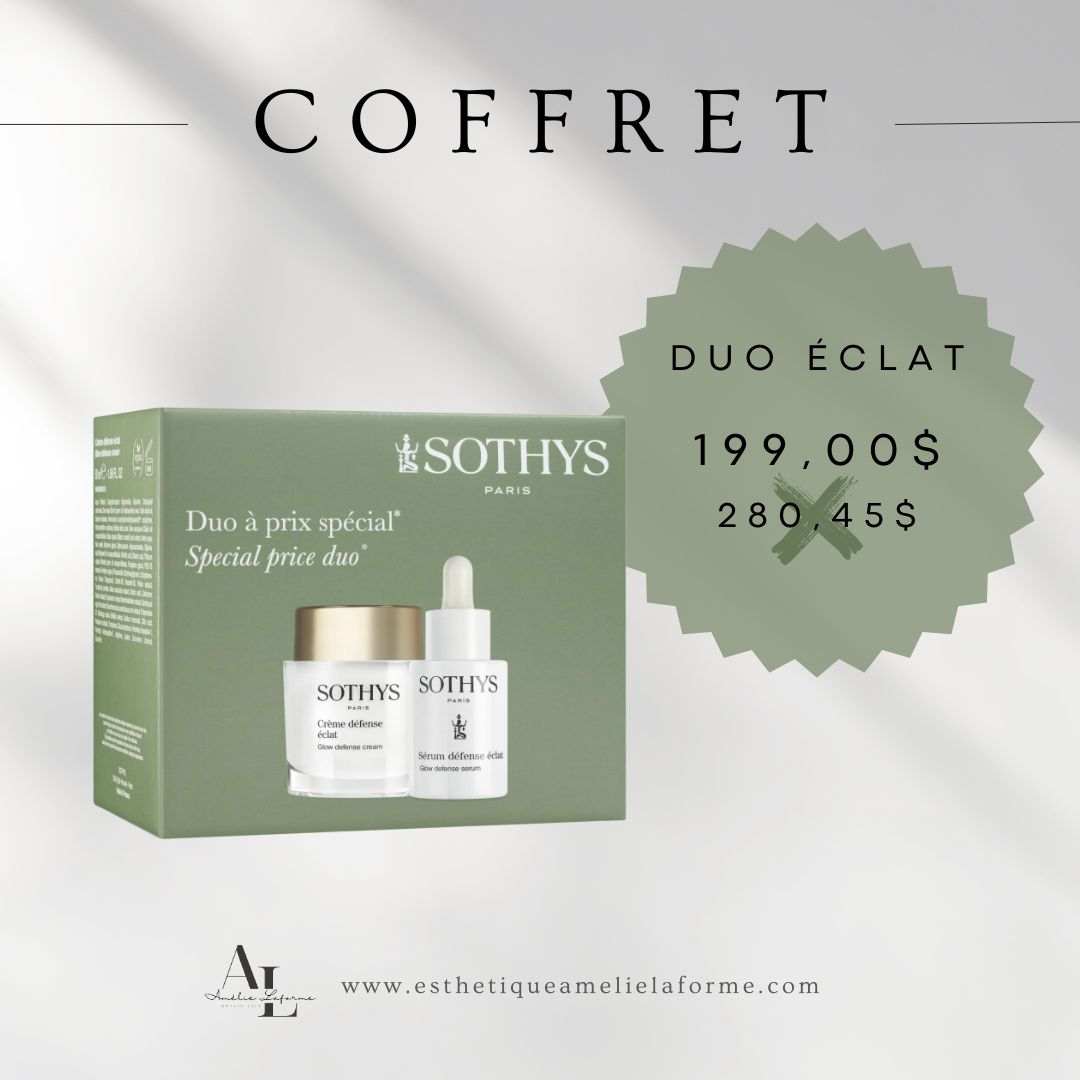 Coffret défense éclat duo Sothys