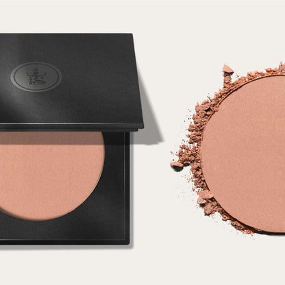 Compact powder blush in shade 20 Brun essentiel with soft velvet texture for all skin types, Prévente- Blush Sothys.