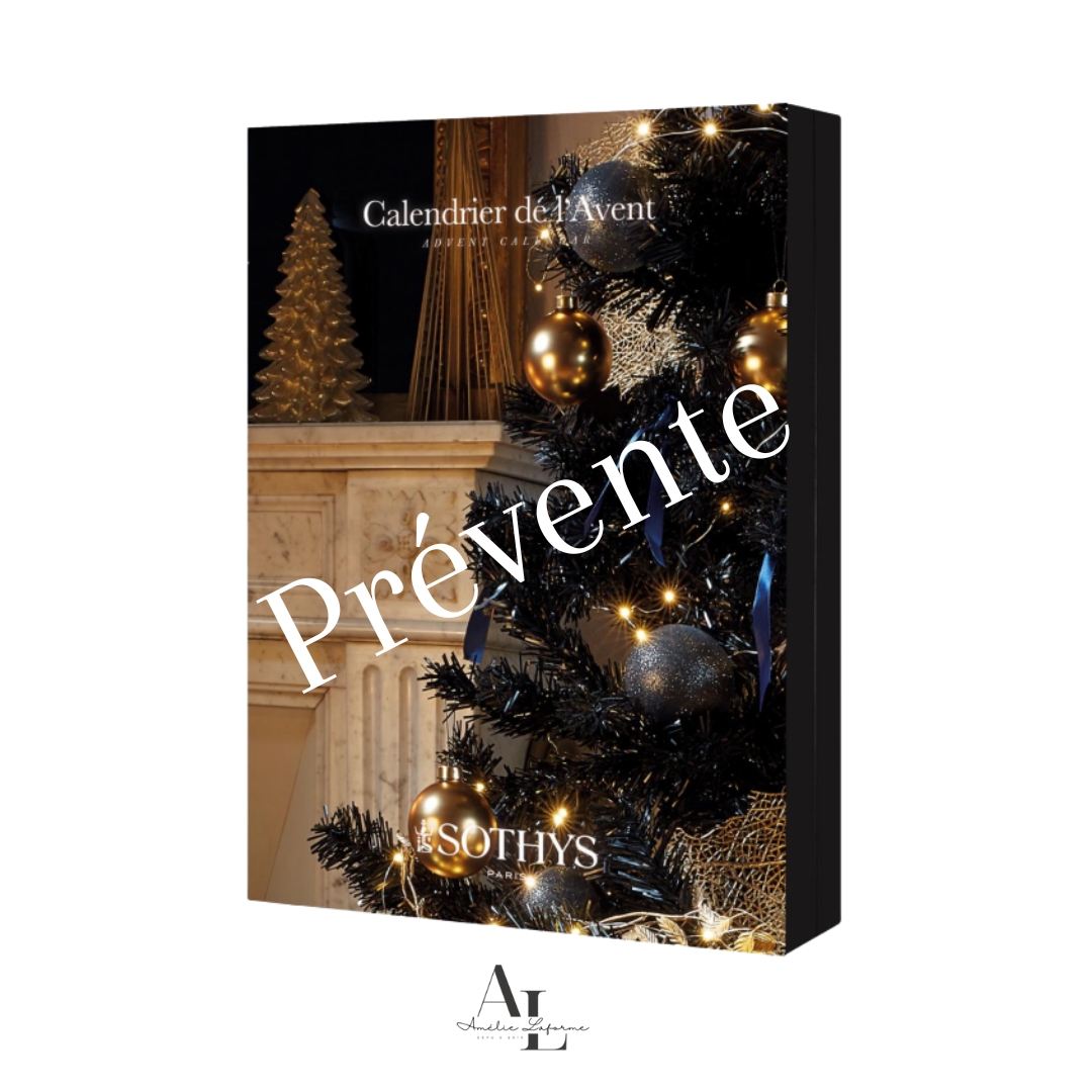Calendrier de l’Avent Sothys édition luxe 24 jours avec produits beauté et bien-être prévente 2025