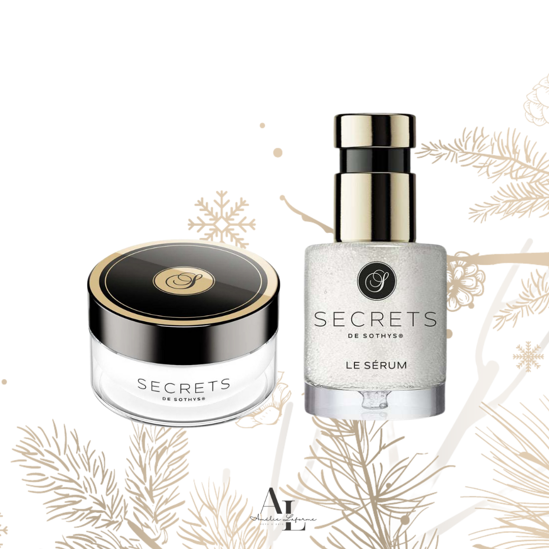 Coffret Secrets - Crème yeux et lèvres + Le Sérum