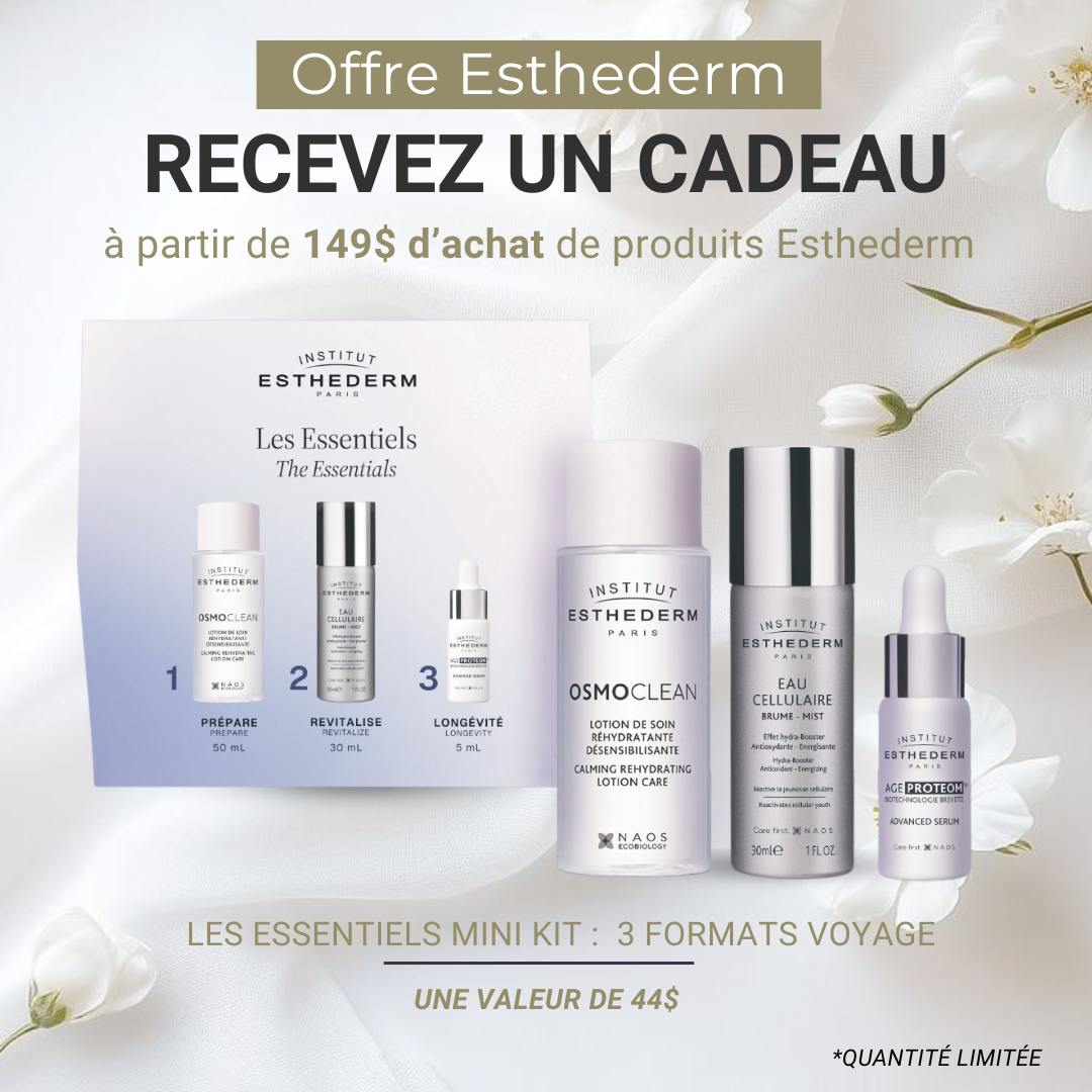 Cadeau-Esthederm-Mini-Kit-Esthetique-Amelie-Laforme-Trois-Rivieres