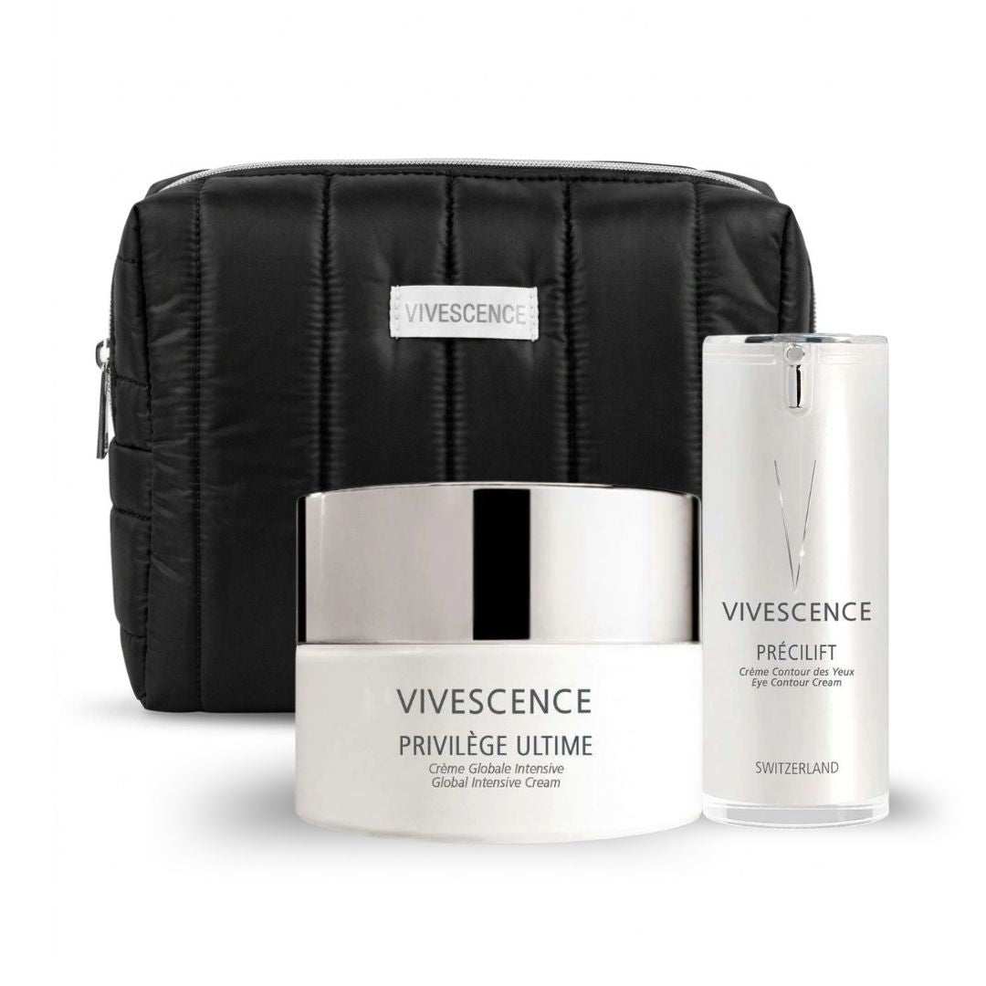 Coffret privilège ultime avec crème anti-âge 50 ml et crème contour des yeux 15 ml en prévente