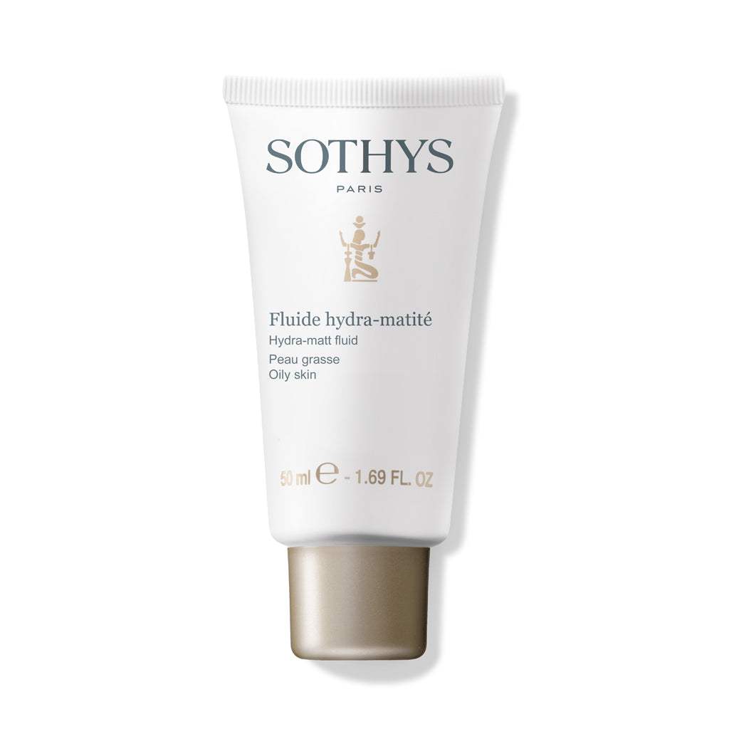 Fluide hydra-matité 50ml bottle for oily skin.