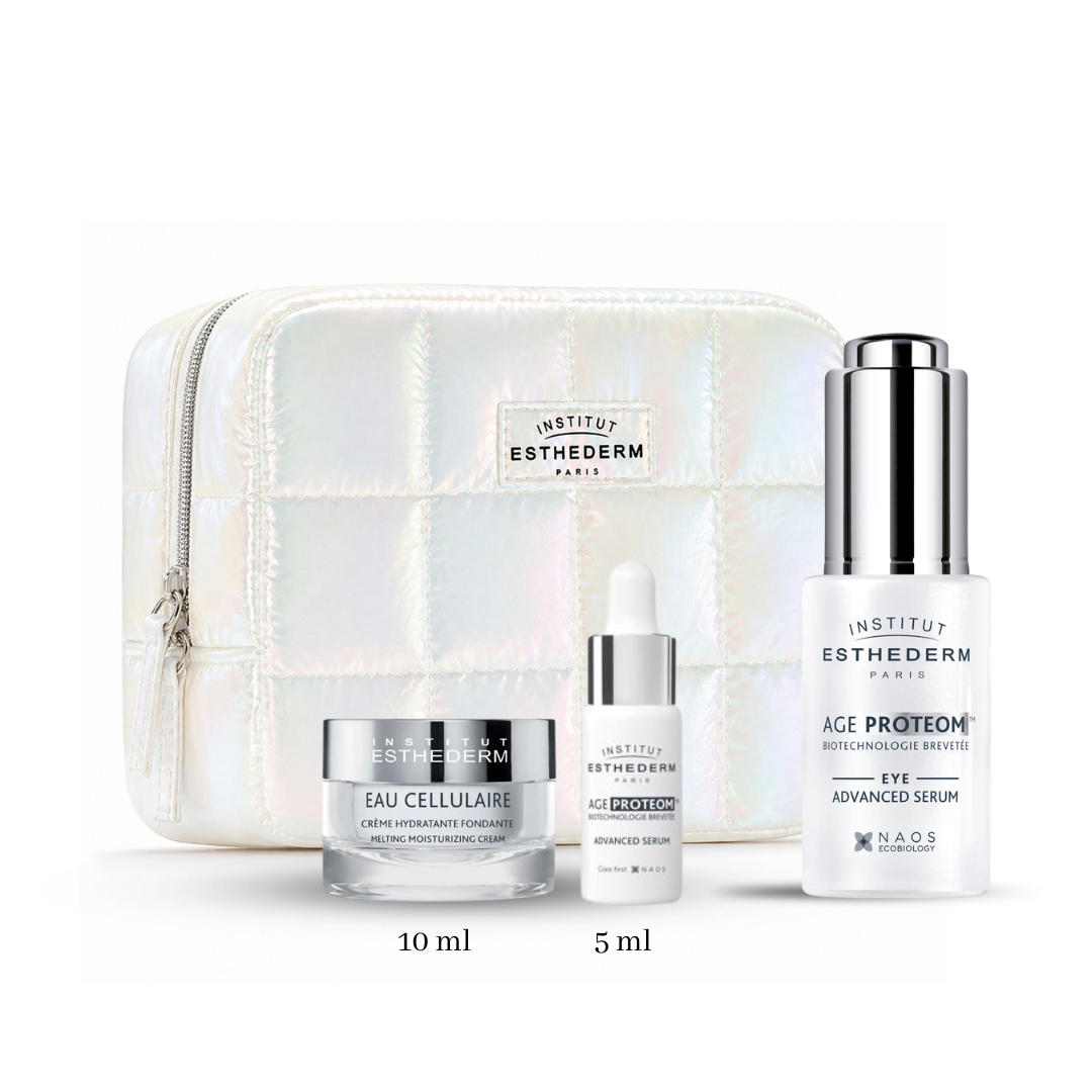 Pochette Age Proteom yeux soin anti-âge contour des yeux avec crème hydratante et sérum