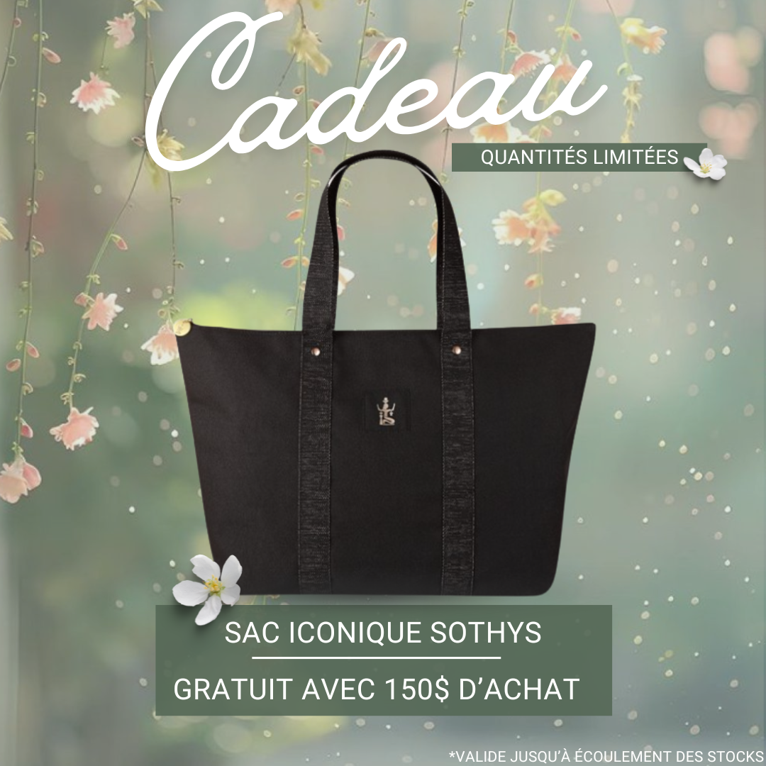 Sac été 2026 gratuit avec achat de 150$ quantités limitées