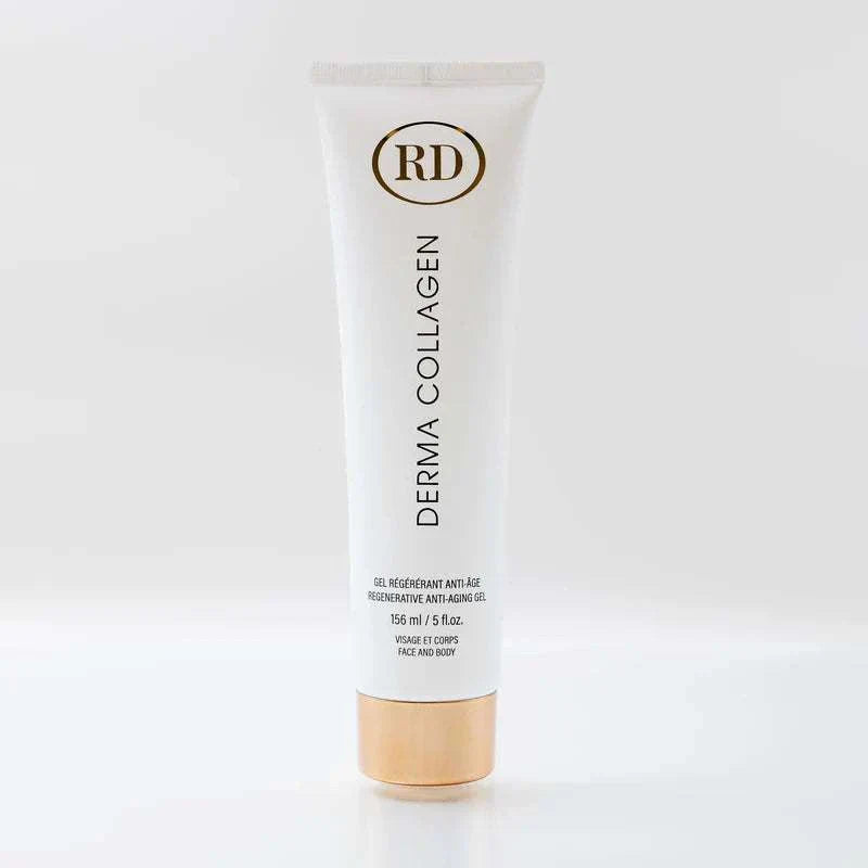 Derma Collagen anti-aging regenerating gel tube, 156 ml, for face and body.