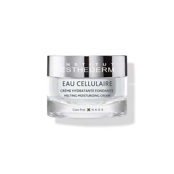 Crème hydratante fondante Eau cellulaire, 50ml moisturizing cream jar by Institut Esthederm.