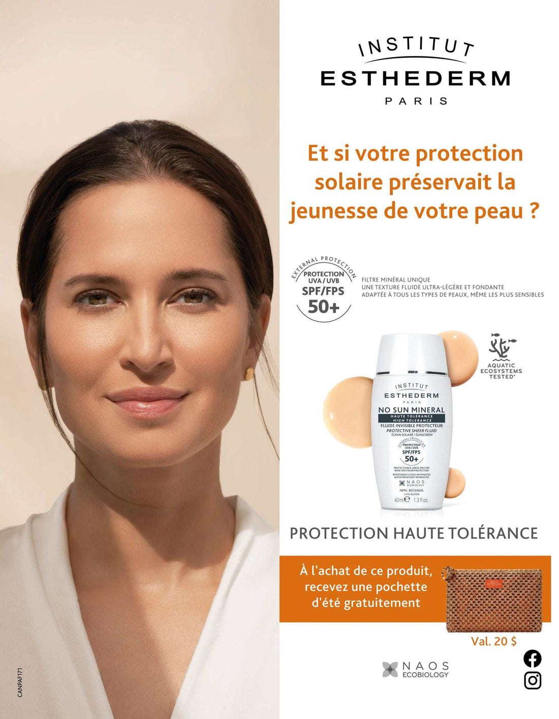 Fluide protecteur SF50+ No sun mineral