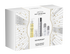 Institut Esthederm Age Proteom longevity skincare set with Sérum Age Proteom and complementary beauty products in white and gold packaging