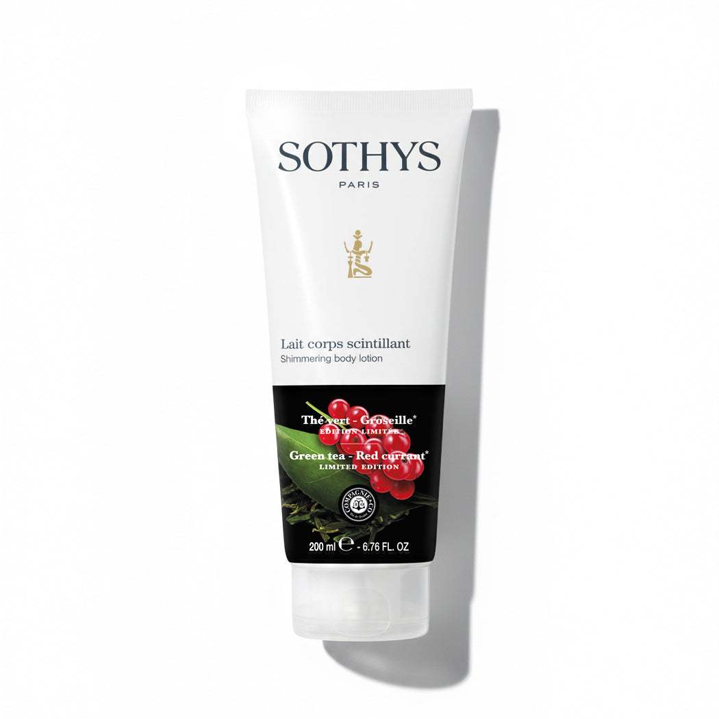 Lait corps scintillant Thé vert - Groseille